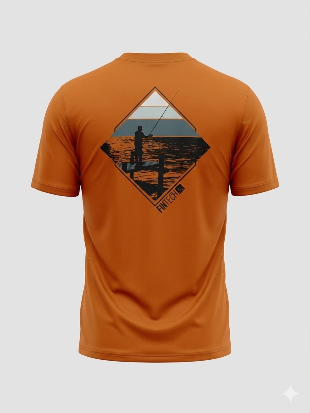 FINTECH Men's Performance Fishing Shirt - Size XXL